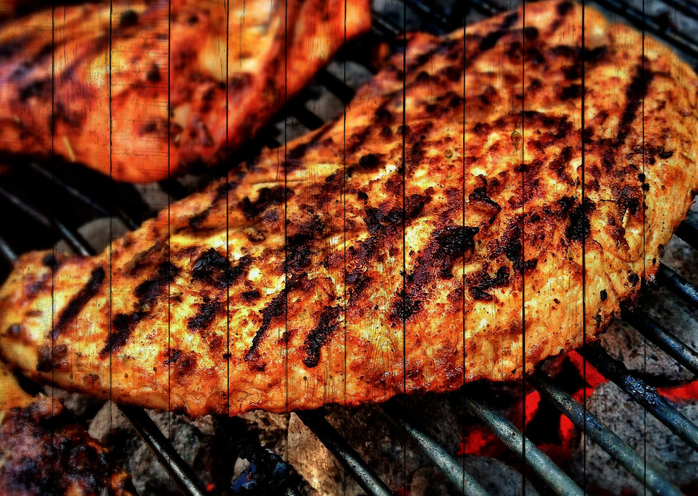 Авторские картины на деревянных досках