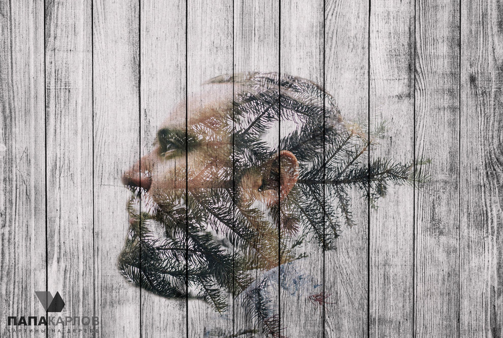 Авторские картины на деревянных досках