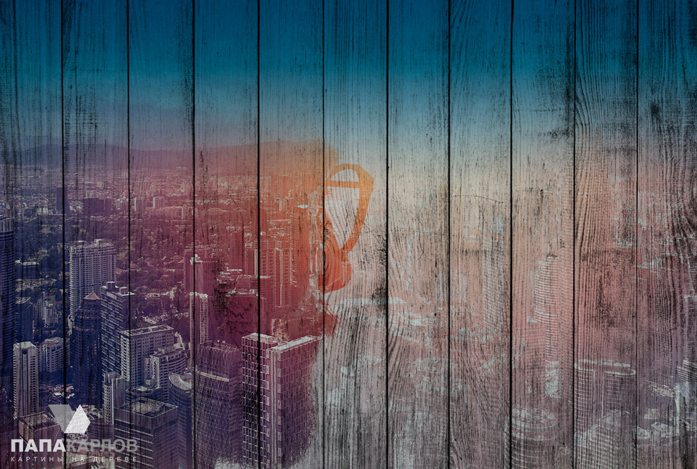 Авторские картины на деревянных досках