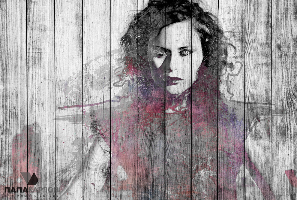 Авторские картины на деревянных досках