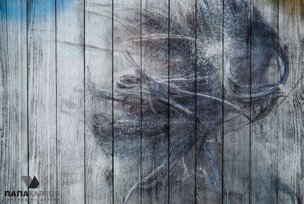 Авторские картины на деревянных досках
