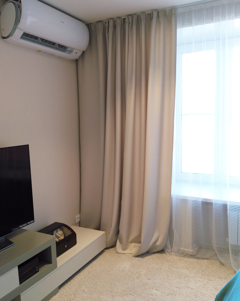 смена зимних штор на летние