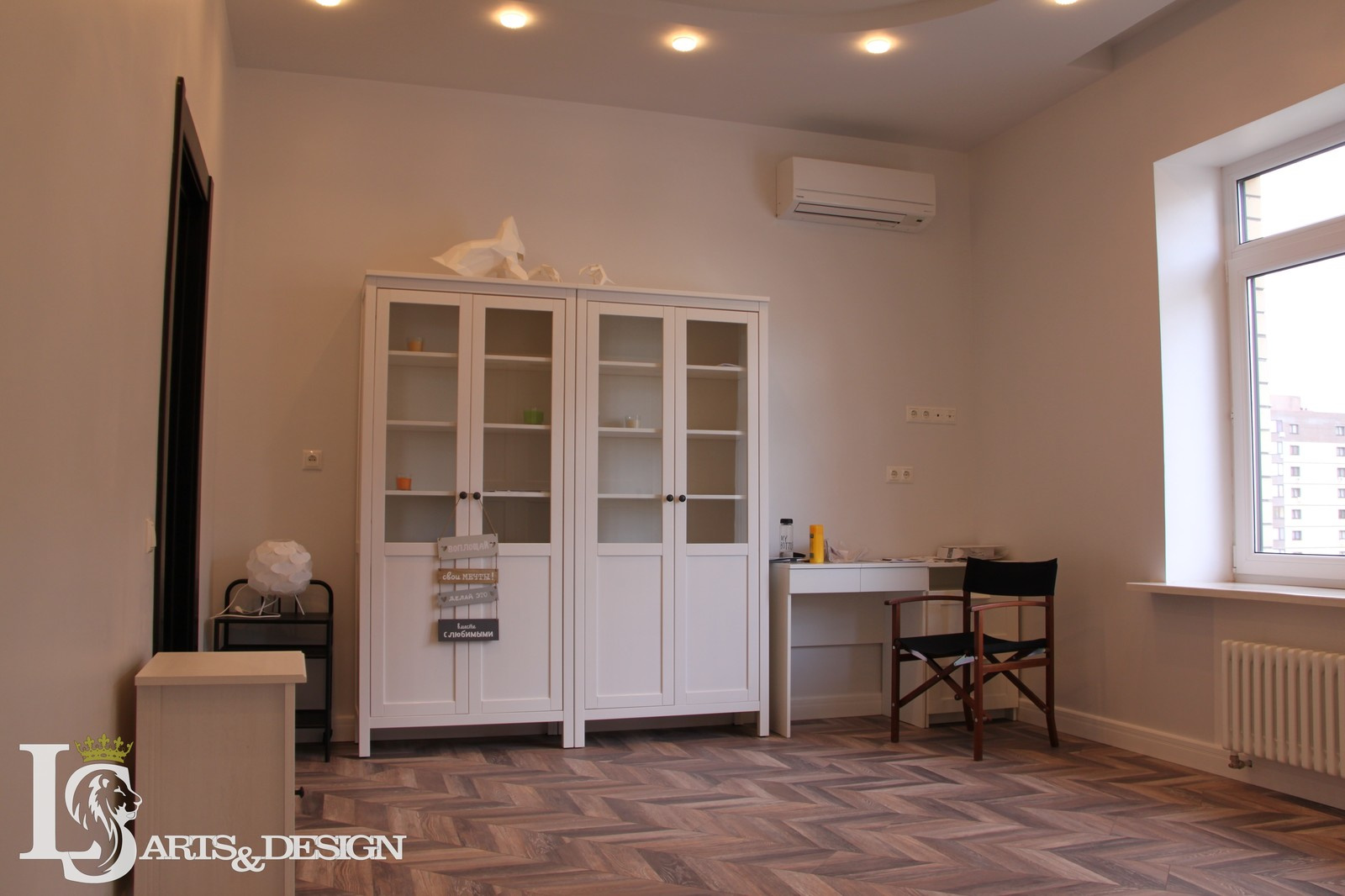 Близится к завершению проект 3-х комнатной квартиры в стиле Ар Деко