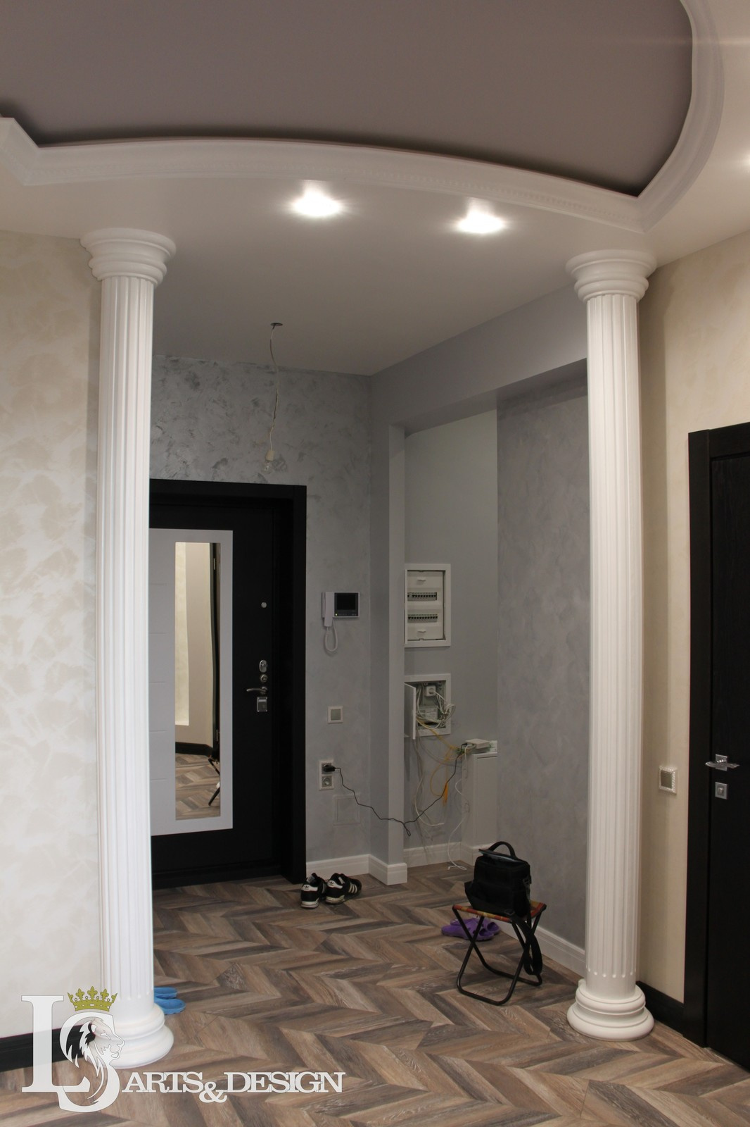 Близится к завершению проект 3-х комнатной квартиры в стиле Ар Деко