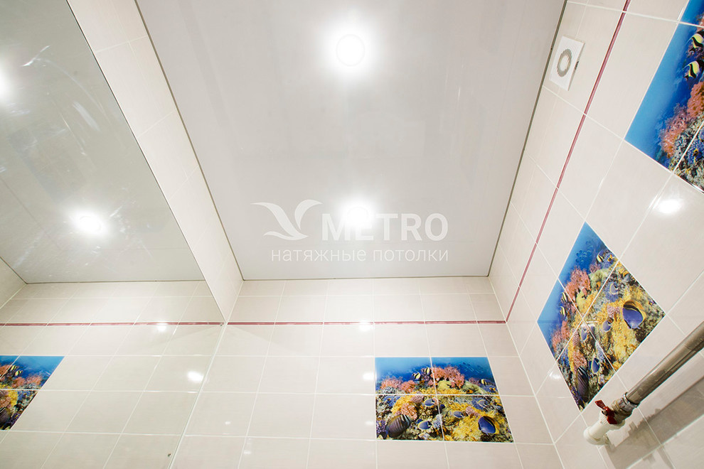 Натяжные потолки в трехкомнатной квартире Ярославль