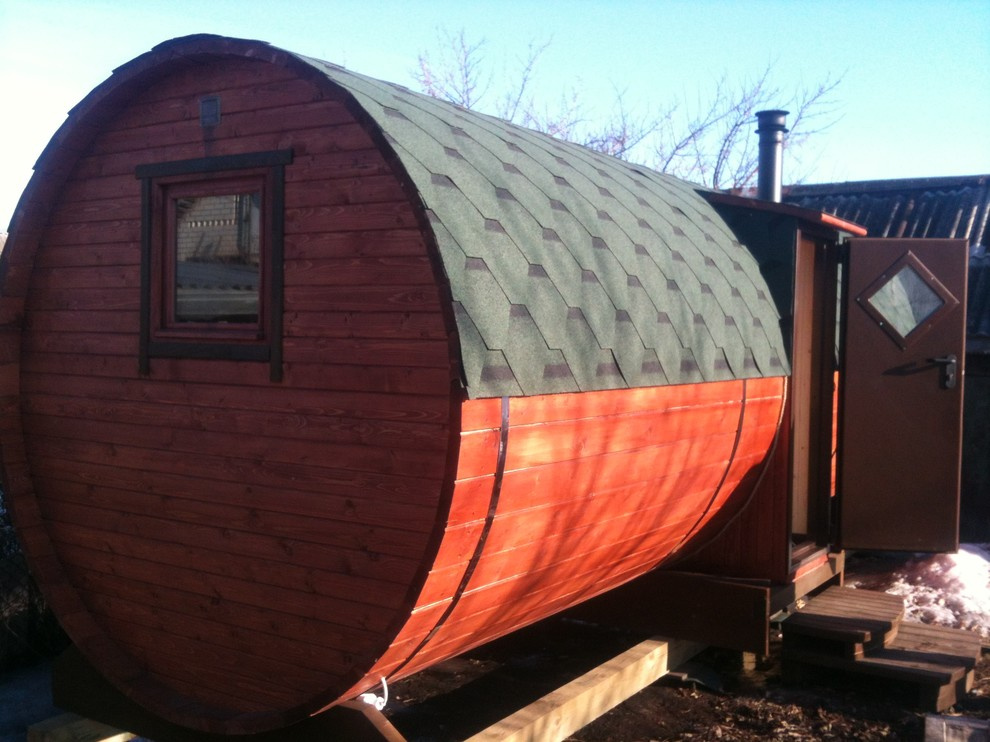 Баня-бочка Эксклюзив 6м