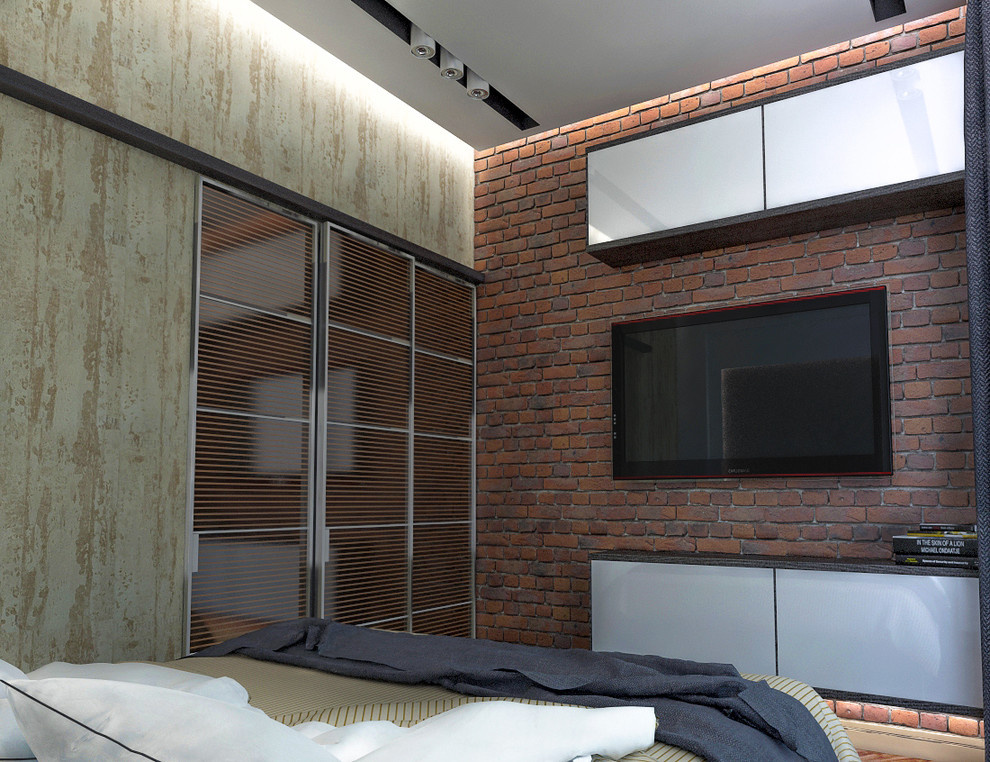 Спальня в квартире молодого холостяка