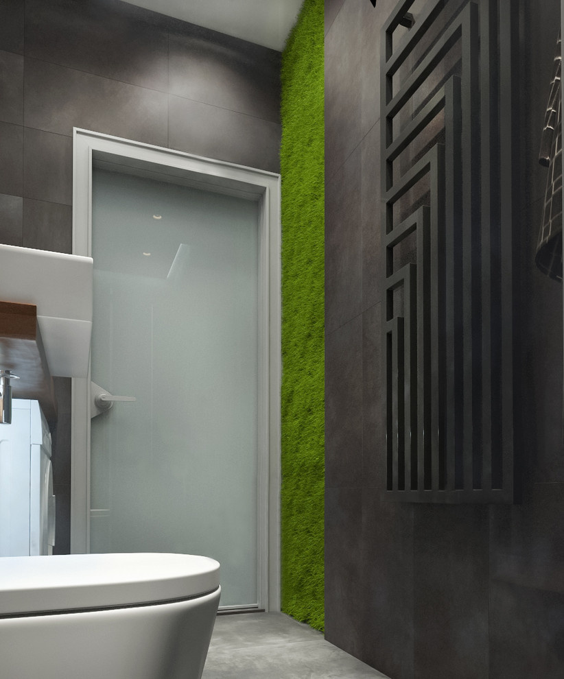 Душевая в квартире молодого холостяка