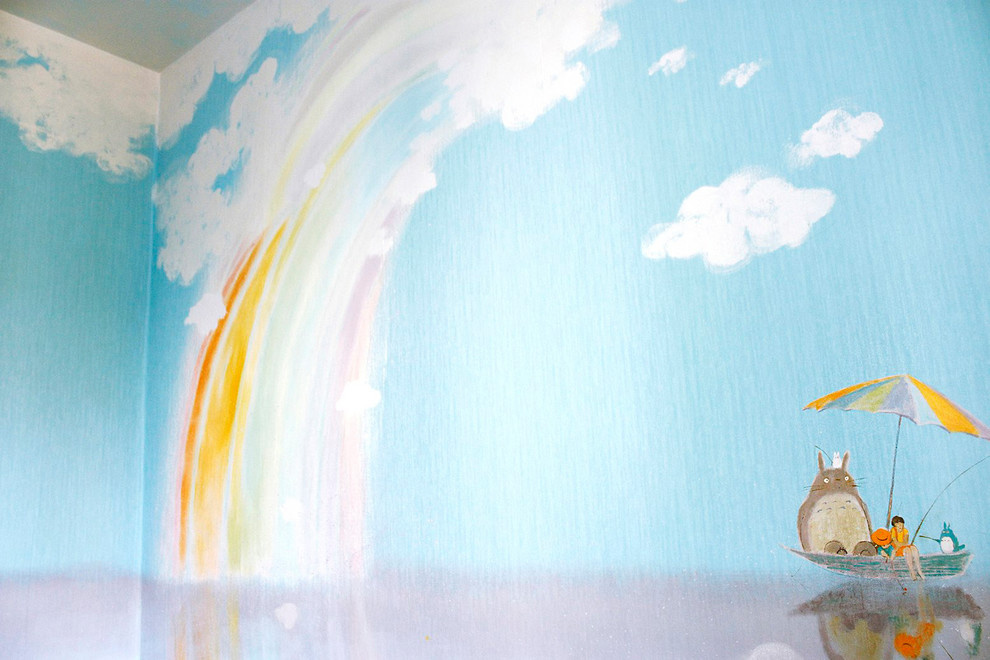 Детская с радугой | Child's room with a Rainbow