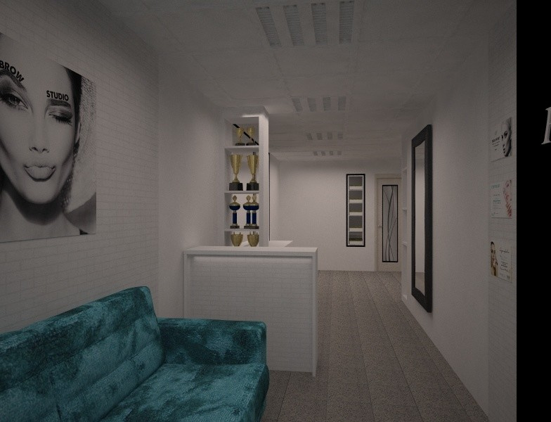 Дизайн интерьера салона "Face Lab"