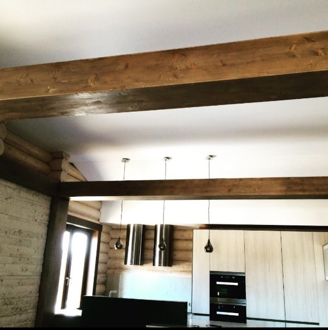 Обложка проекта: Черутти в бревенчатом доме