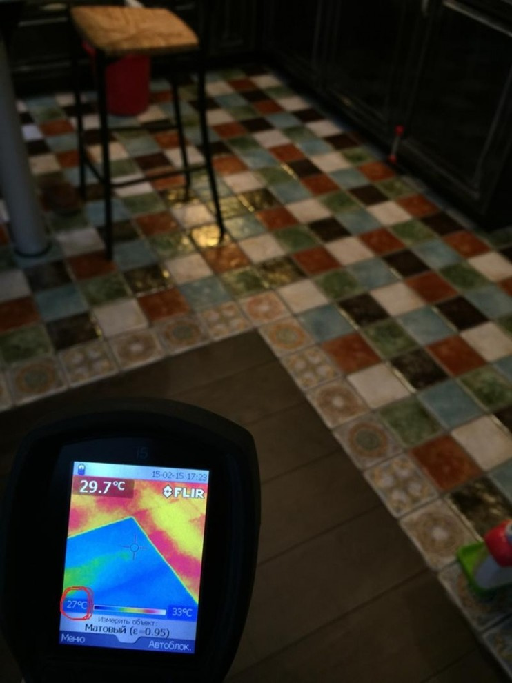 Теплый пол и доска Юнкерс