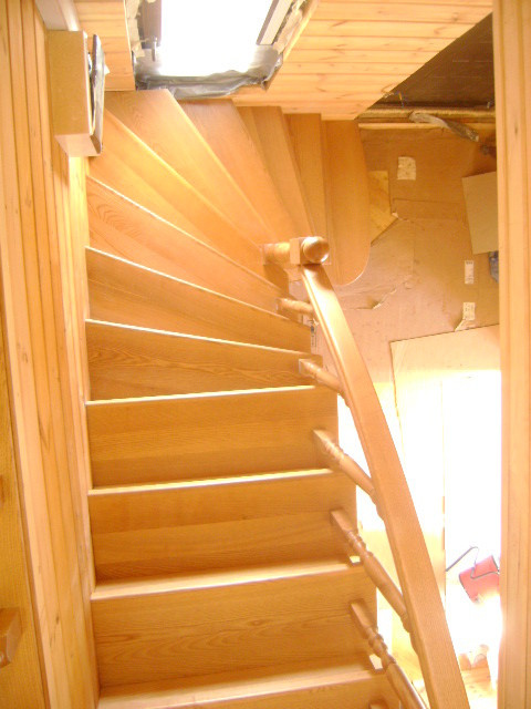 лестница поворот на 90 гр.