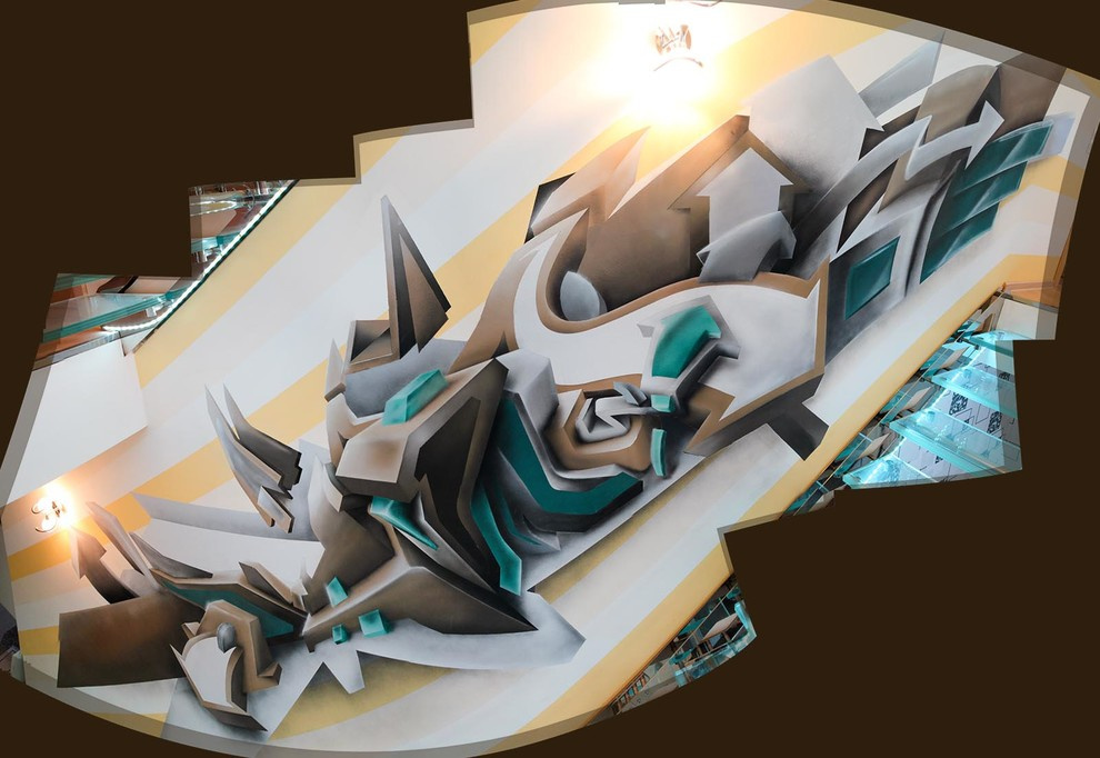 Копия DAIM на лестничном марше