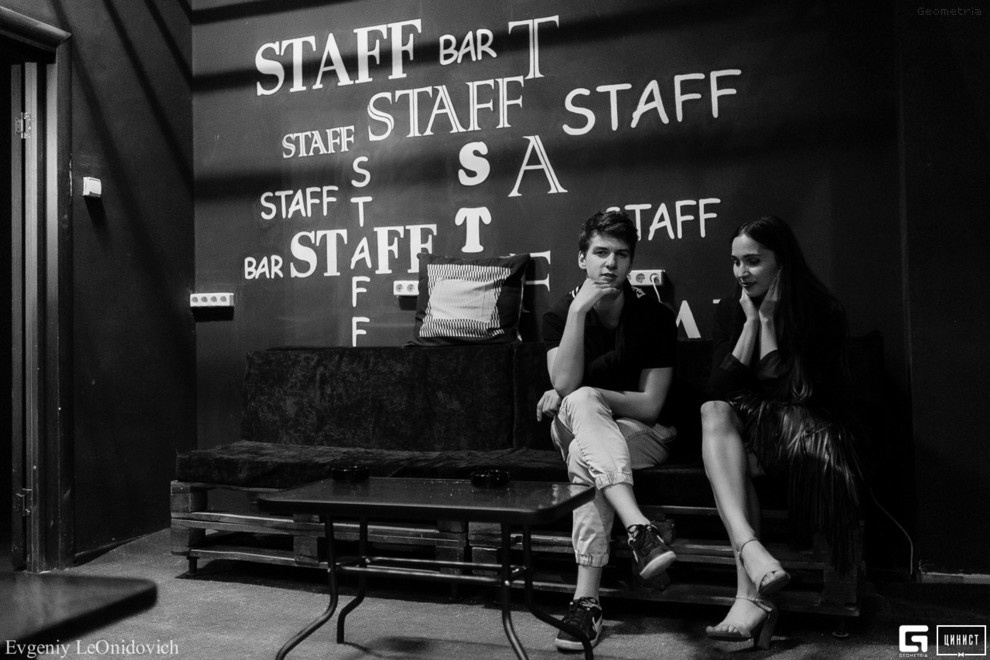 Роспись в кафе STAFF