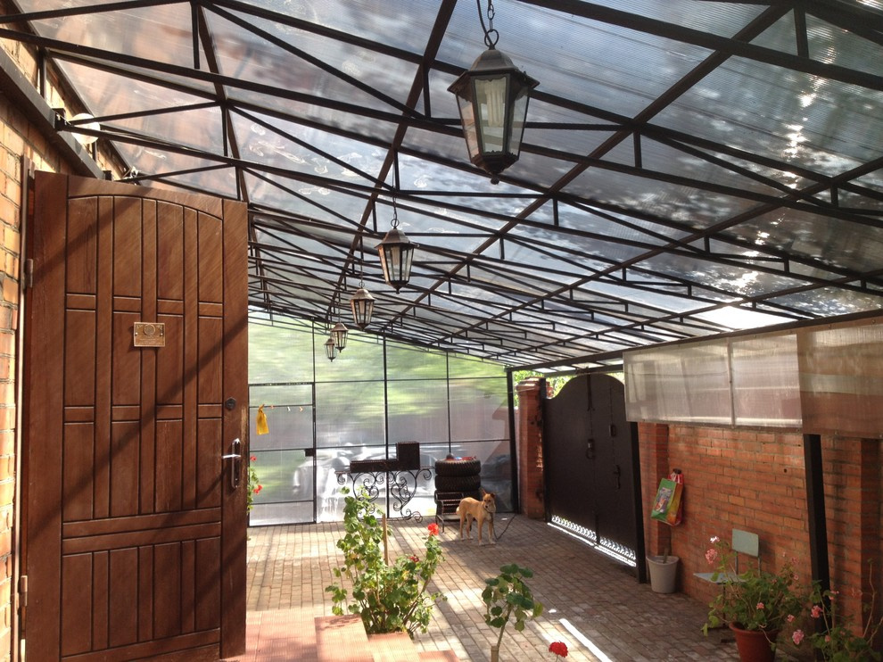 Входная группа и навесы