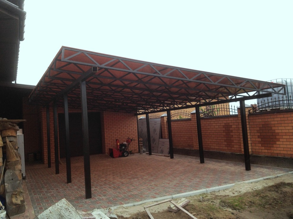 Входная группа и навесы