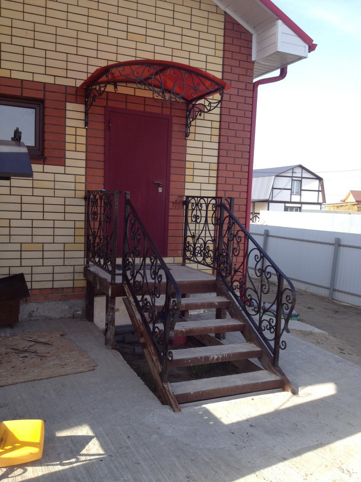 Входная группа и навесы