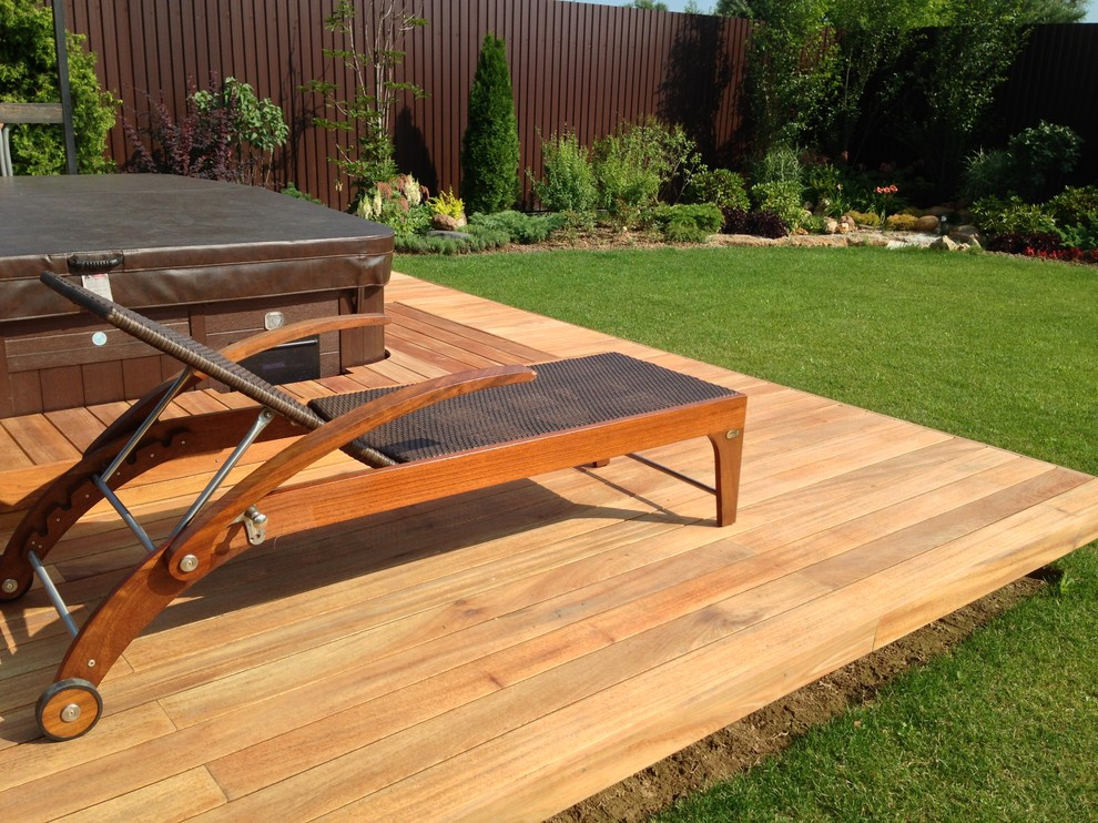 Обложка проекта: Уличная купальня с джакузи