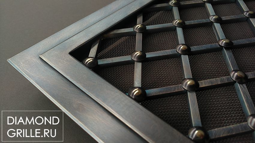 Бронзовые решетки Diamond Grille