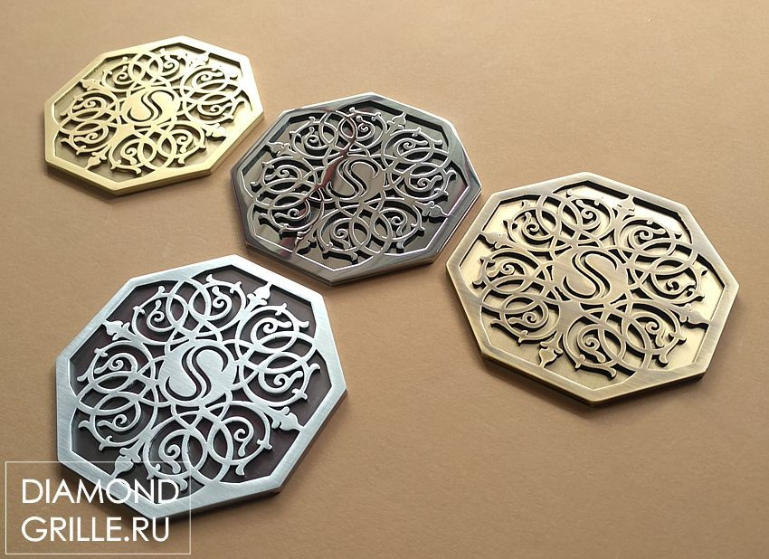 Образцы металлической декоративной отделки