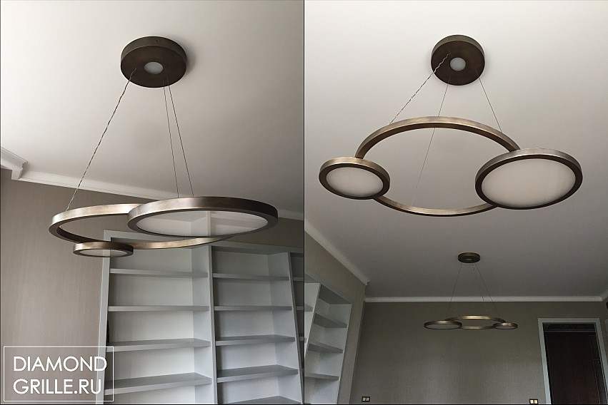 Латунные люстры на заказ