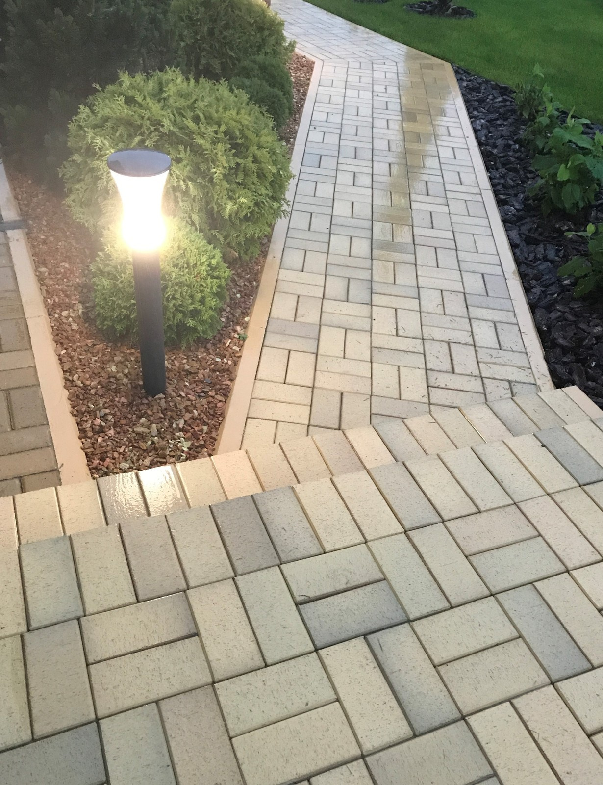 Сад гортензий, ирисов и горных сосен