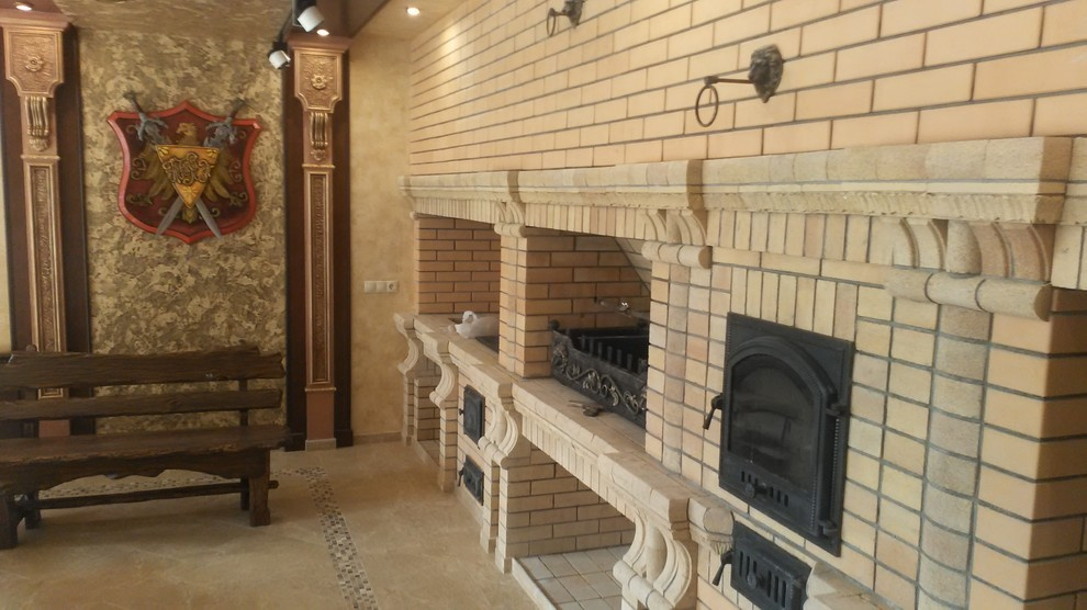 камины печи барбекю