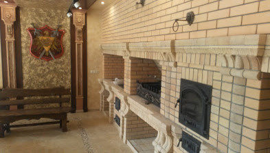 камины печи барбекю