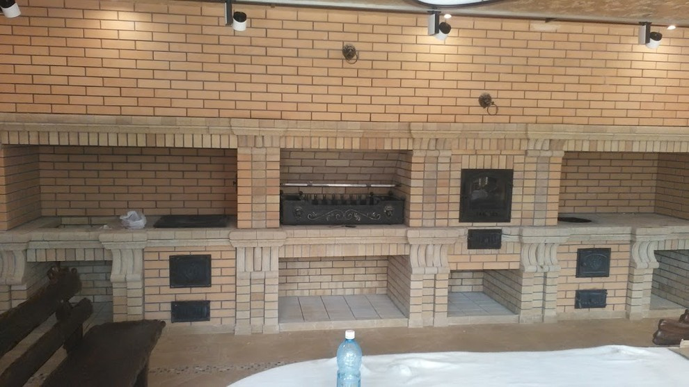 камины печи барбекю