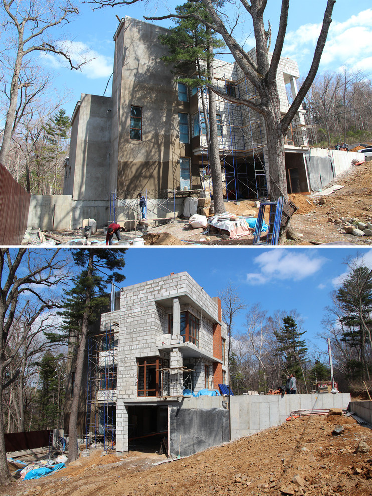 Проект современного коттеджа