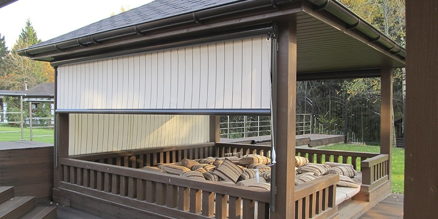 Вертикальные Маркизы на веранды