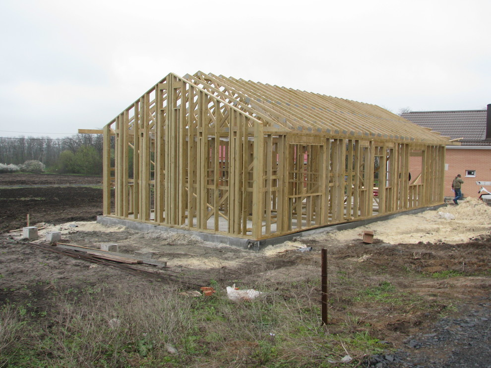 Финский дом с красивой террасой