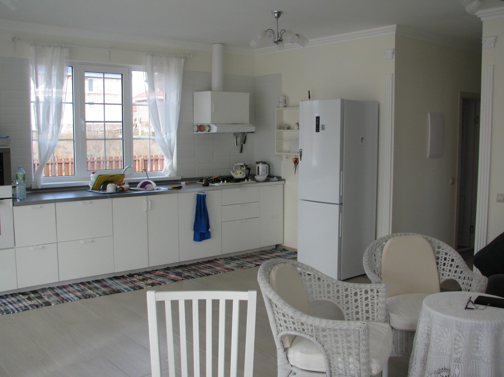 Финский дом с красивой террасой