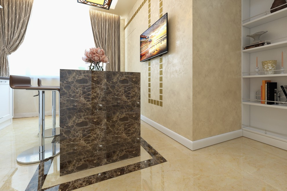 Напольный плинтус в интерьере