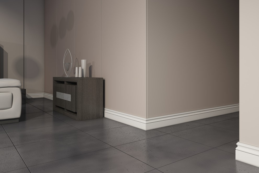 Напольный плинтус в интерьере