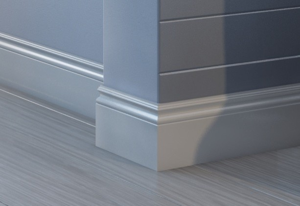 Напольный плинтус в интерьере