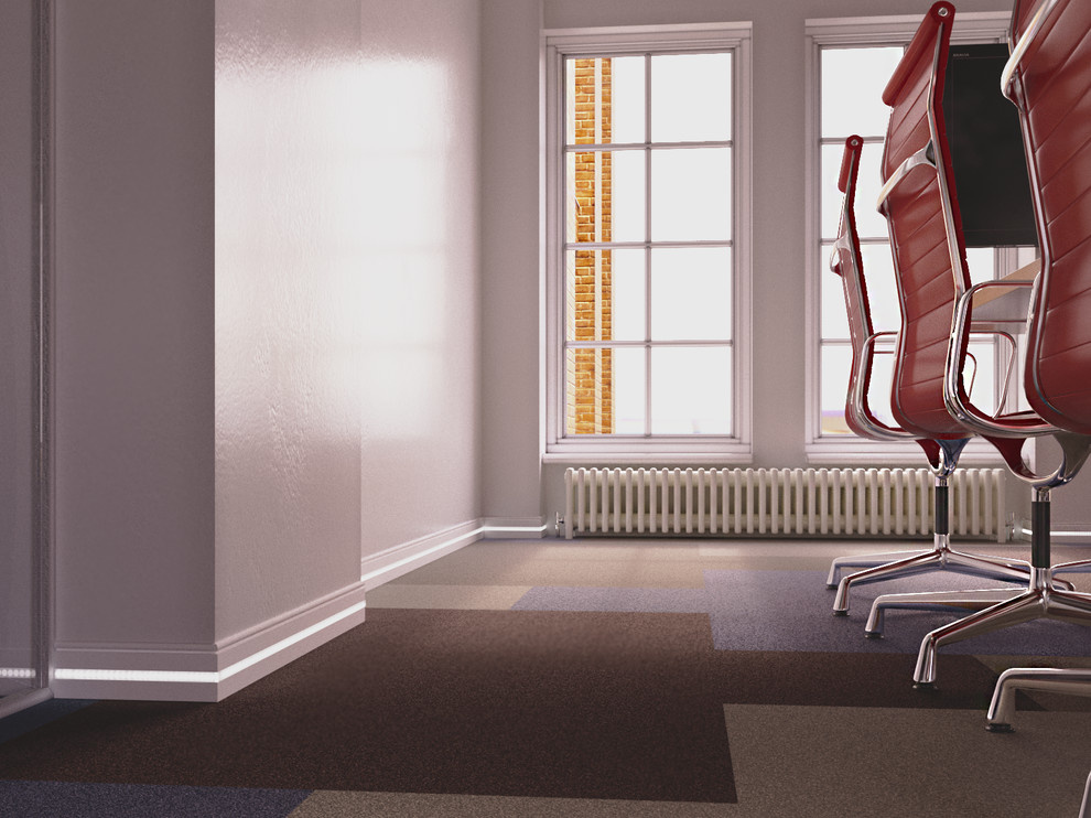 Напольный плинтус в интерьере