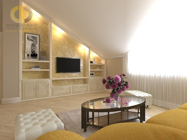 Дизайн-проект интерьера дома г. Москва, пос. Первомайское