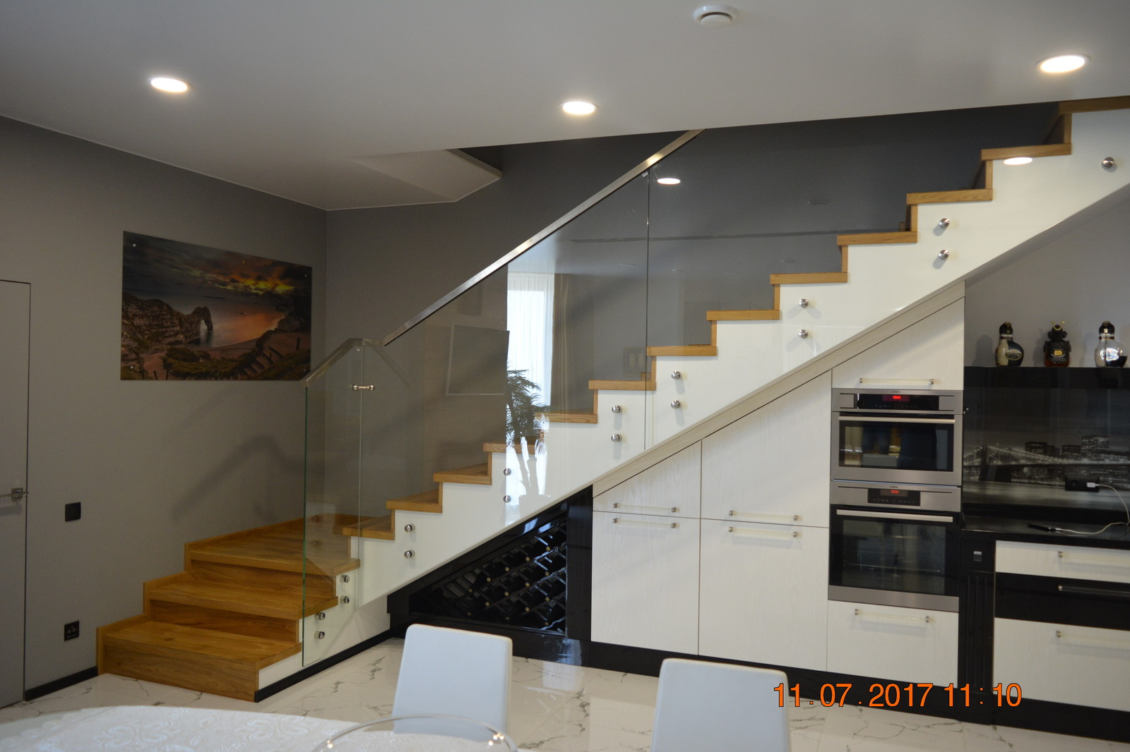 Ограждение лестничного марша