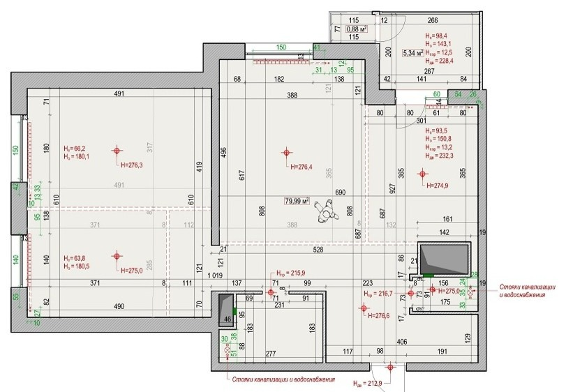 Обложка проекта: Трехкомнатная квартира в Зеленограде
