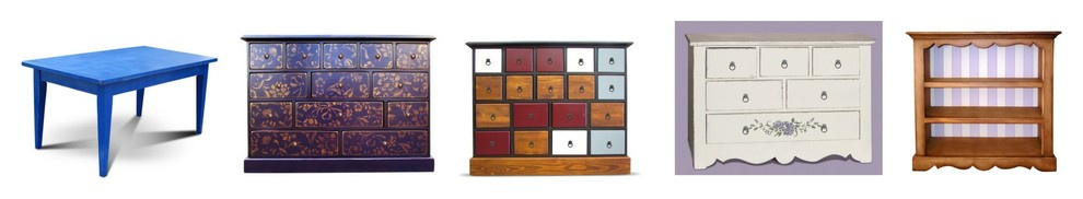 Обложка проекта: Цветная мебель