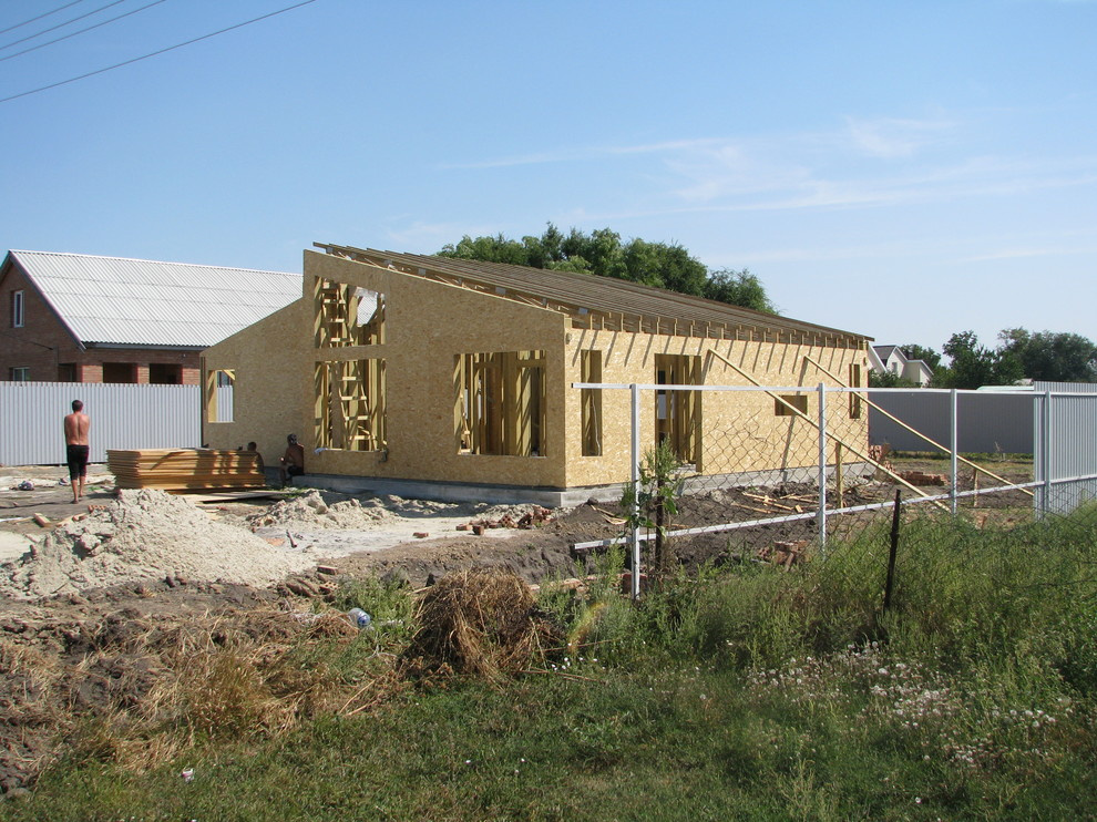 Одноэтажный уютный дом в шведском стиле