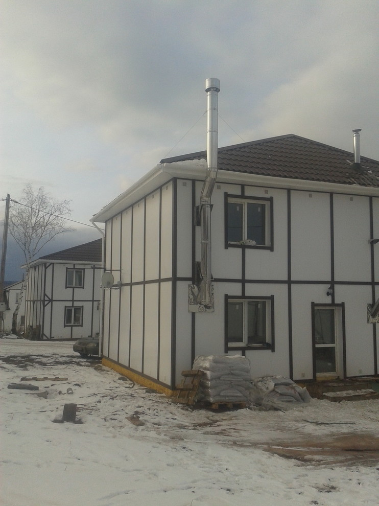 Монтаж дымоходов.