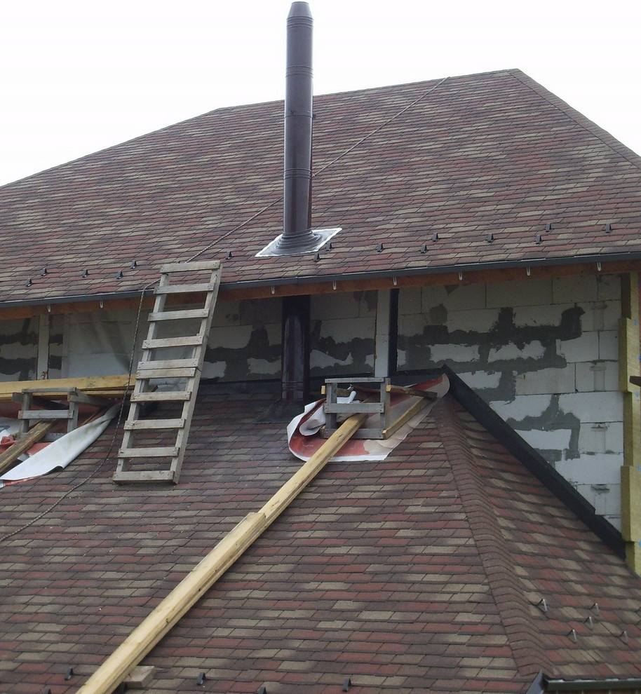 Монтаж дымоходов.