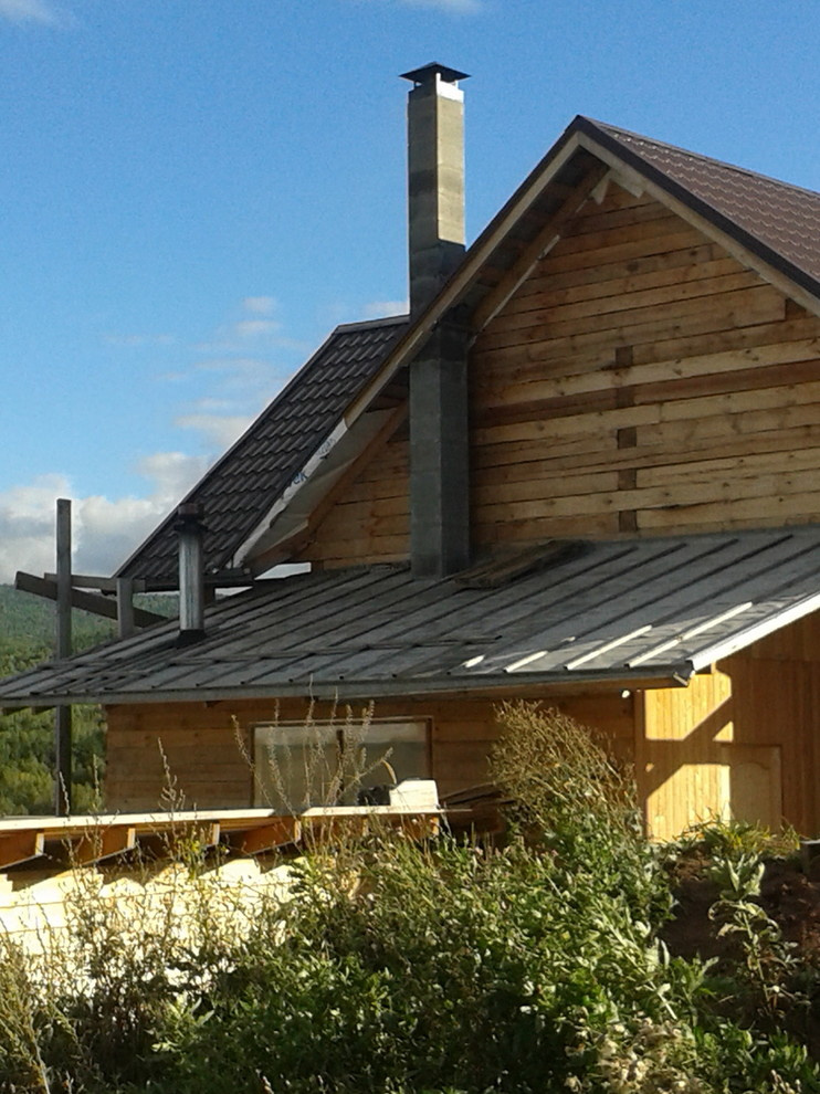 Монтаж дымоходов.