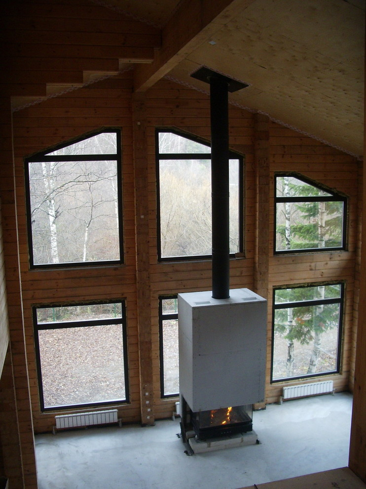 Монтаж дымоходов.