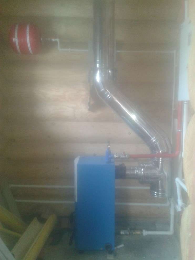 Монтаж дымоходов.