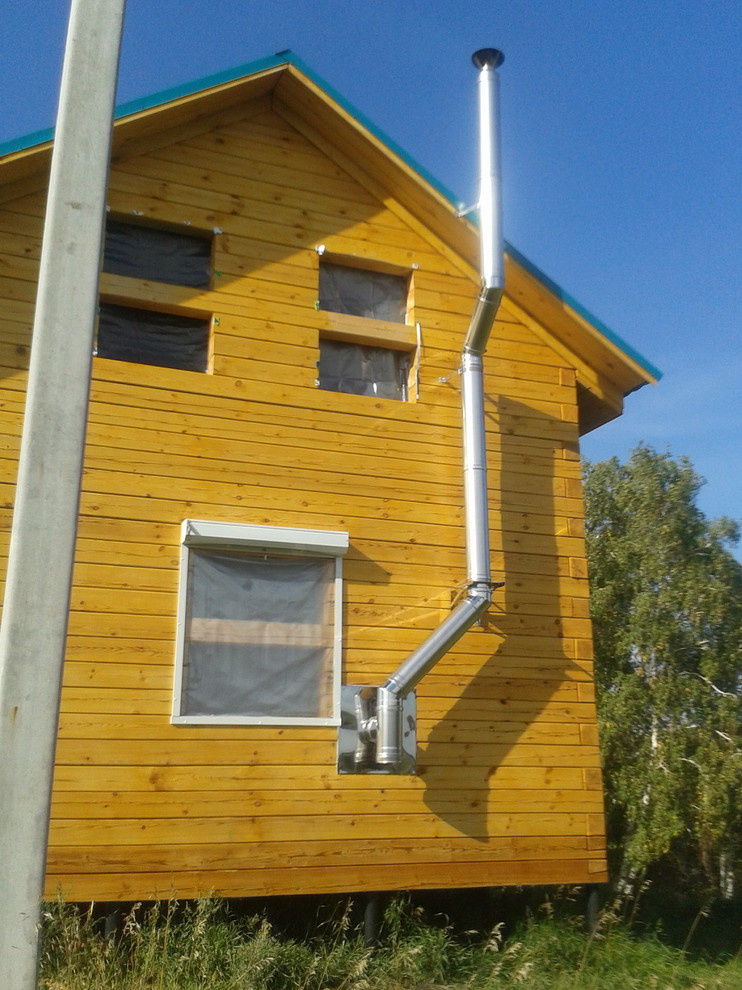 Монтаж дымоходов.