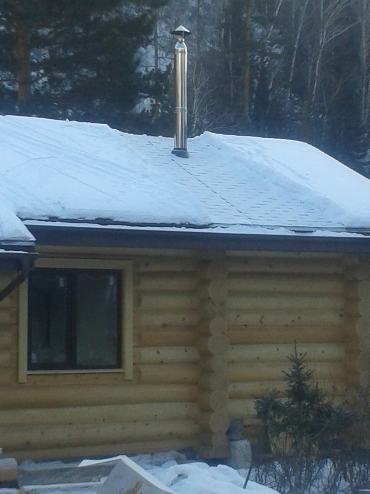 Монтаж дымоходов.